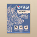 Five Star Puppy Free Range Turkey bag