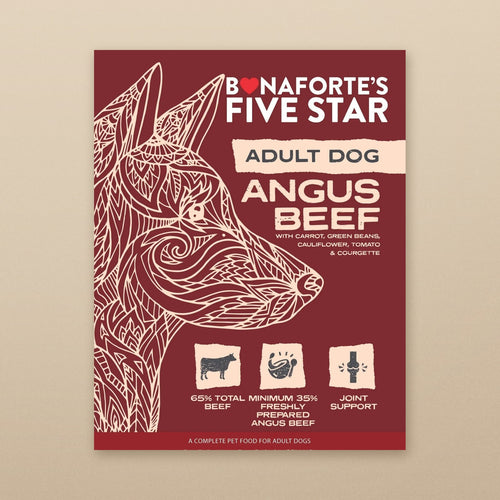 Five Star Angus Beef bag