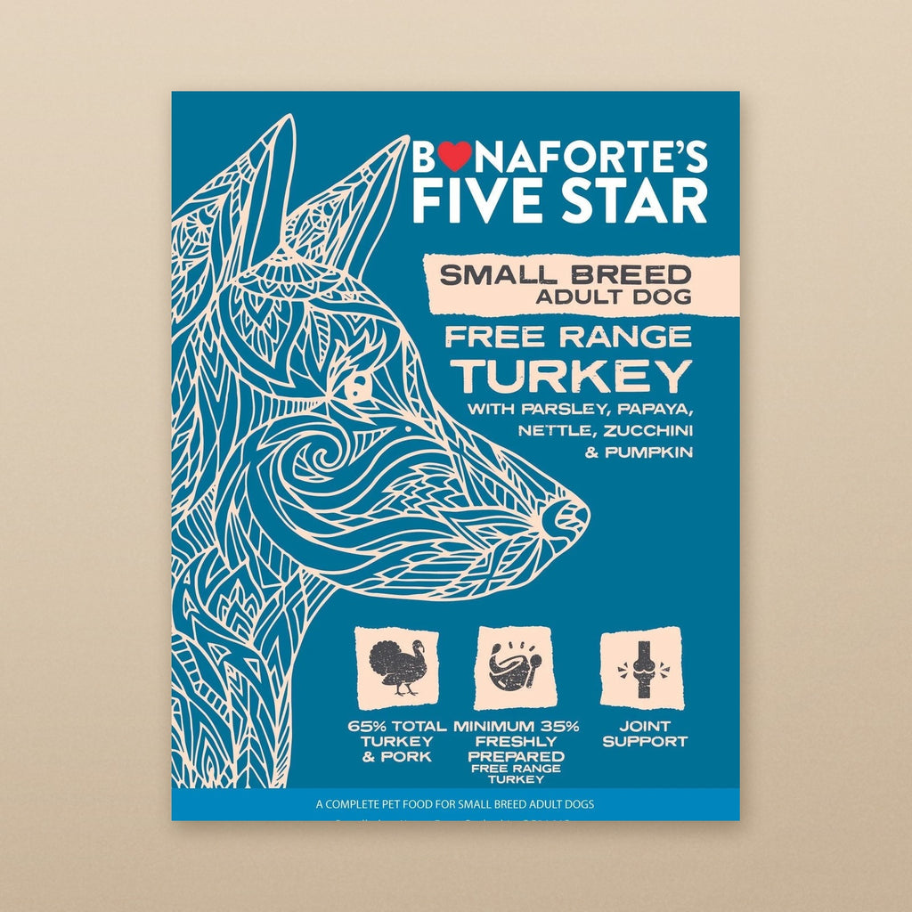 Five Star Small Breed Free Range Turkey bag